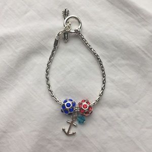 Anchor Charm Bracelet